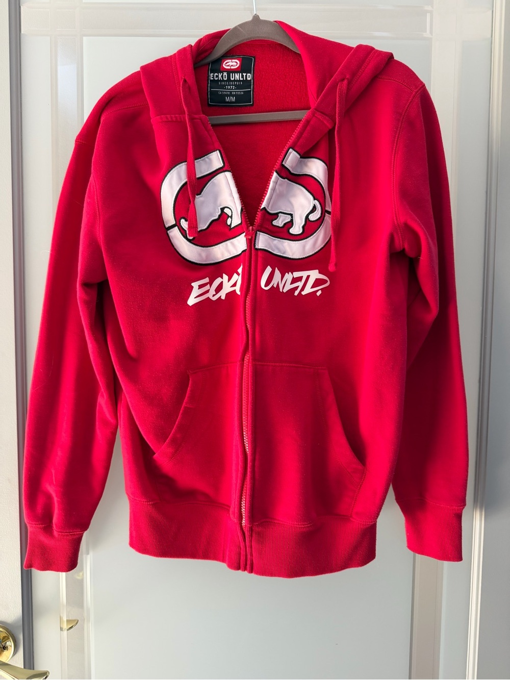 Ecko Unlimited Kids Red Zip-Up Hoodie
